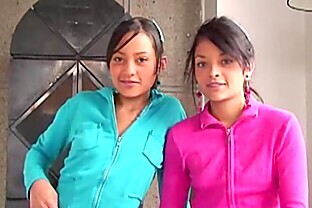 two lovely latinas Tami Fabiana and Diana Delgado facialized after getting fucke